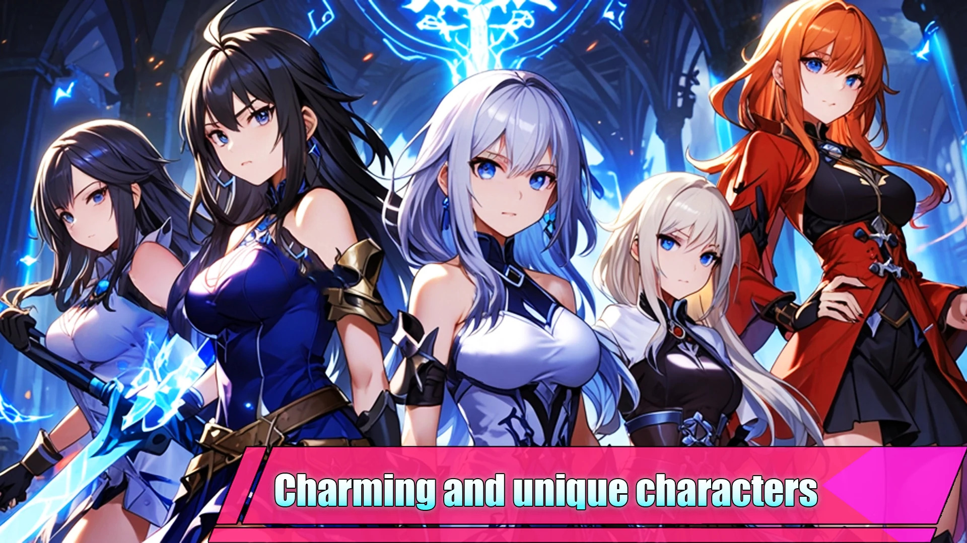 Black Seven Waifu Gacha Isekai screenshot